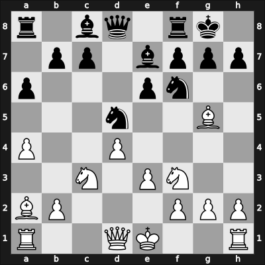1905 It (Men) Stockholm SWE – Round 17 – Marshall Viele, Fabrizio Aaron – 1/2-1/2 – Wolf, Hans-Josef – G61