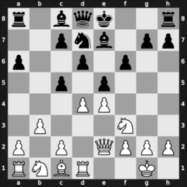 1905 It (Men) Stockholm SWE – Round 20 – Tartakower, Savielly – 1-0 – Teichmann, Richard – G71