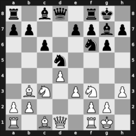 1905 It (Men) Stockholm SWE – Round 23 – Rubinstein, Akiba – 0-1 – Blackburne, Joseph – G81