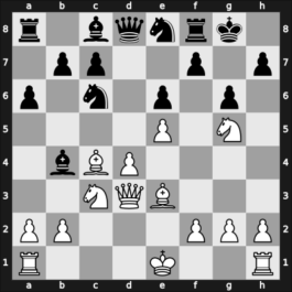 1905 Ostende – Round 3 – Janowski, Dawid – 1-0 – Chigorin, Mikhail – G9