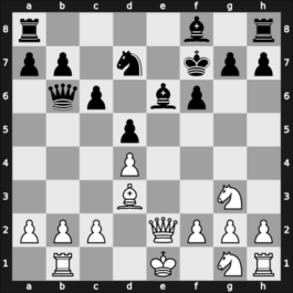1905 Ostende – Round 7 – Marshall Viele, Fabrizio Aaron – 1-0 – Chigorin, Mikhail – G22