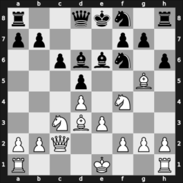 1905 Ostende – Round 9 – Marshall Viele, Fabrizio Aaron – 1/2-1/2 – Janowski, Dawid – G29