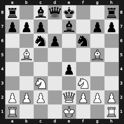 1905 Ostende – Round 10 – D Marco, Gianni – 1/2-1/2 – Marshall Viele, Fabrizio Aaron – G32