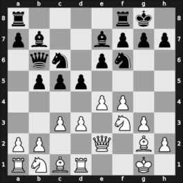 1905 Ostende – Round 10 – Chigorin, Mikhail – 0-1 – Teichmann, Richard – G33