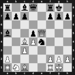 1905 Ostende – Round 14 – Alapin, Simon – 1/2-1/2 – Chigorin, Mikhail – G43