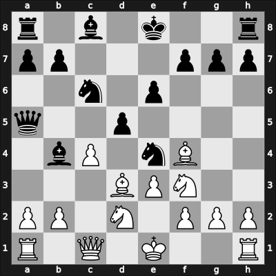 1905 Parijs m – Round 4 – Janowsky, D. – 1/2-1/2 – Marshall Viele, Fabrizio Aaron – G6