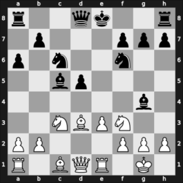 1905 Scheveningen – Round 1 – Leussen, Benjamin – 1/2-1/2 – Oskam, Gerard – G1