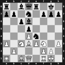 1905 St Petersburg – Round 1 – Znosko-Borovsky, Eugene – 0-1 – Alapin, Simon – G8