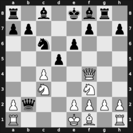 1905 St Petersburg – Round 1 – Znosko-Borovsky, Eugene – 0-1 – Izbinsky, Stefan – G15