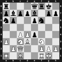 1905 St Petersburg – Round 1 – Salwe, Georg – 1/2-1/2 – Levitsky, Stepan – G18