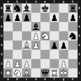 1905 St Petersburg – Round 1 – Alapin, Simon – 1-0 – Rosenkrantz, Carl – G23