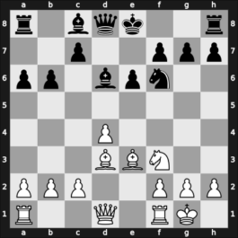 1905 St Petersburg – Round 1 – Levitsky, Stepan – 0-1 – Znosko-Borovsky, Eugene – G36