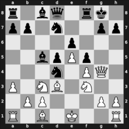 1905 St Petersburg – Round 1 – Blumenfeld, Benjamin – 1/2-1/2 – Alapin, Simon – G37