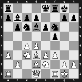 1905 St Petersburg – Round 15 – Rubinstein, Akiba – 1-0 – Duz-Khotimirsky, Fedor Ivanovich – G43