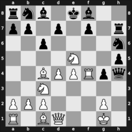1905 cr. Shakhmatnoe Obozrenie – Round 1 – Alekhine, Alexander – 1-0 – Geisch-Ollisevich,  – G3