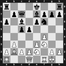 1906 BCF Ch 3rd – Round 4 – Hamond, Francis Edward – 1/2-1/2 – Atkins, Henry Ernest – G6