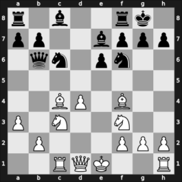 1906 DSB-15.Kongress – Round 4 – Vidmar, Marjeta – 1-0 – Tarasch, S. – G17