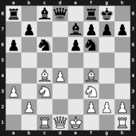 1906 DSB-15.Kongress – Round 6 – Vidmar, Milan Sr – 0-1 – Forgacs, Leo – G30
