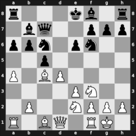 1906 DSB-15.Kongress – Round 8 – Salwe, Georg – 1-0 – Znosko-Borovsky, Eugene – G45