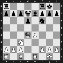 1906 DSB-15.Kongress – Round 11 – Fahrni, Hans – 1/2-1/2 – Salwe, George – G61