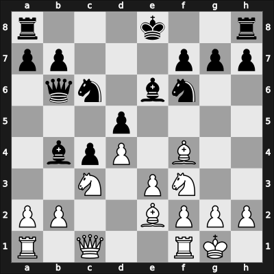 1906 DSB-15.Kongress – Round 13 – Znosko-Borovsky, Eugene – 0-1 – Tarrasch, Siegbert – G71