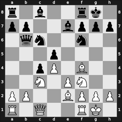 1906 DSB-15.Kongress – Round 17 – Schlechter, Carl – 1/2-1/2 – Tarrasch, Siegbert – G98