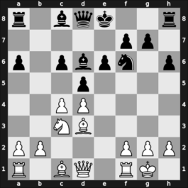 1906 Gyor – Round 7 – Bayer, Bela – 0-1 – Barasz, Zsigmond – G6