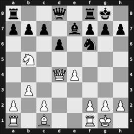 1906 It (Men) Nuerenberg GER – Round 3 – Tarrasch, Siegbert – 1/2-1/2 – Marshall Viele, Fabrizio Aaron – G7