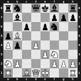 1906 It (Men) Nuerenberg GER – Round 10 – Marshall Viele, Fabrizio Aaron – 1-0 – Janowski, Dawid – G17