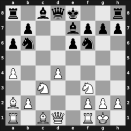 1906 It (Men) Nuerenberg GER – Round 12 – Tarrasch, Siegbert – 1/2-1/2 – Leonhardt, Paul – G21