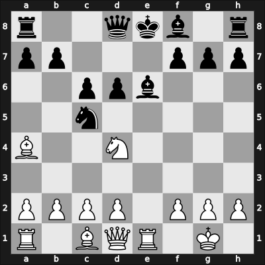 1906 It (Men) Nuerenberg GER – Round 13 – Schlechter, Carl – 1/2-1/2 – Marshall, Frank – G22