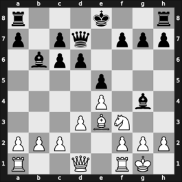 1906 Lodz – Round 1 – Salwe, Georg H S – 1/2-1/2 – Rubinstein, Akiba – G8