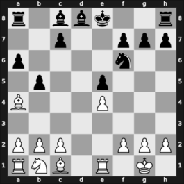 1906 Lodz – Round 2 – Flamberg, Alexander – 0-1 – Rubinstein, Akiba – G11