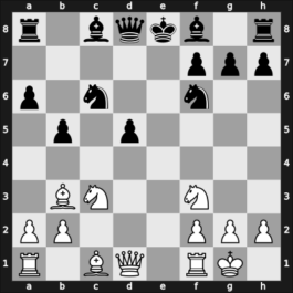 1906 Ostend – Round 1.2 – Johner, Paul – 1-0 – Blackburne, Joseph – G1