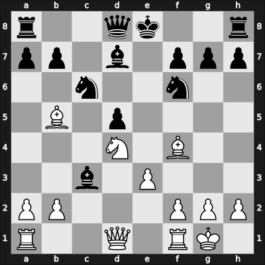 1906 Ostend – Round ? – Rubinstein, Akiba – 1-0 – Bernstein, Ossip – G8