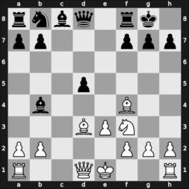 1906 Ostend – Round ? – Bernstein, Ossip – 1/2-1/2 – Rubinstein, Akiba – G18