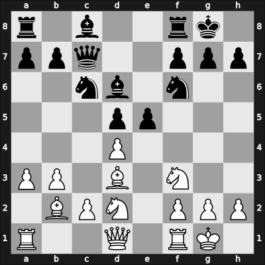 1906 Ostend – Round ? – Rubinstein, Akiba – 1/2-1/2 – Abdelelah Ahmed Balla – G23