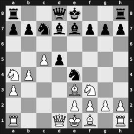 1906 Ostende – Round 1 – Bernstein, Ossip – 0-1 – D Marco, Gianni – G3