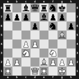 1906 Ostende – Round 1 – Marshall Viele, Fabrizio Aaron – 0-1 – Chigorin, Mikhail – G16