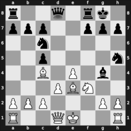 1906 Ostende – Round 1 – Spielmann, Rudolf – 1/2-1/2 – Schlechter, Carl – G21