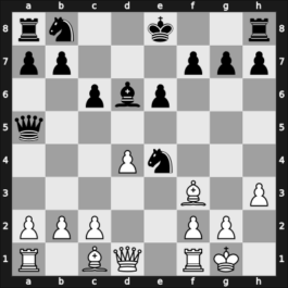1906 Stockholm – Round 2 – Mieses, Jacques – 1/2-1/2 – Bernstein, Ossip – G8