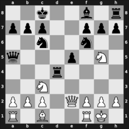 1906 Stockholm – Round 4 – Suechting, Hugo – 1/2-1/2 – Loman, Rudolf – G16
