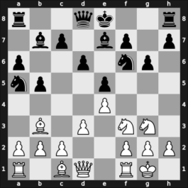 1906 Stockholm – Round 8 – Suechting, Hugo – 1/2-1/2 – Schlechter, Carl – G33