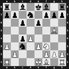 1906 Stockholm – Round 11 – Pettersson, AH. – 0-1 – Mieses, Jacques – G43