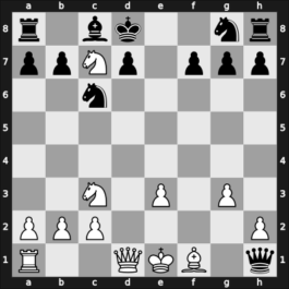 1907 BCF Ch 4th – Round 2 – Blackburne, Joseph – 1-0 – Ward, William 2001 – G5