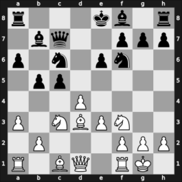 1907 Carlsbad – Round 1 – Berger, Jacob – 1/2-1/2 – Spielmann, Rudolf – G1