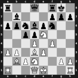 1907 Carlsbad – Round 1 – Duz-Khotimirsky, Fedor Ivanovich – 1-0 – Nimzowitsch, Aron – G7