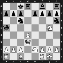 1907 It (Men) San Sebastian ESP – Round 13 – Neumann, Augustin – 0-1 – Mieses, Jacques – G32