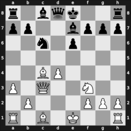 1907 Karlsbad – Round 1 – Vidmar Milan – 1/2-1/2 – Rubinstein, Akiba – G14