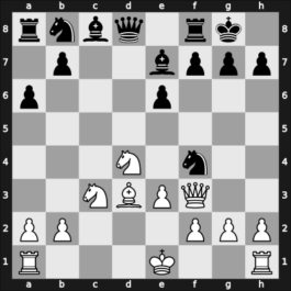 1907 Karlsbad – Round 1 – Vidmar Milan – 1/2-1/2 – Schlechter, Carl – G15